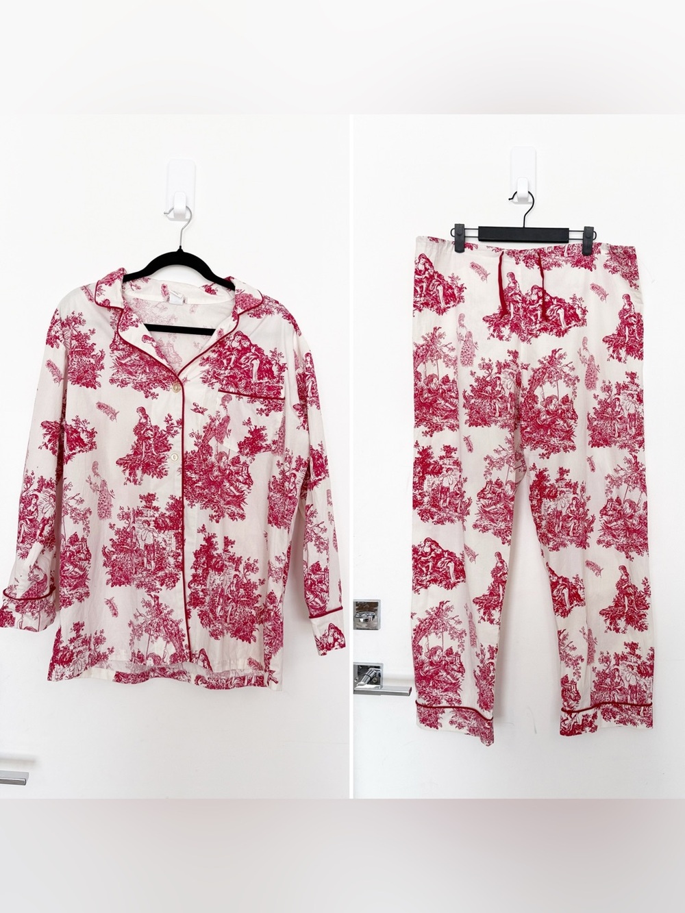Bedhead Garden of Eden Long Sleeve Button Down Pajamas Set Size Large